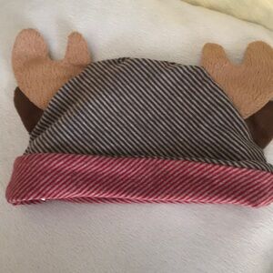 Stephan Baby Adorable Beanie Hat with antlers